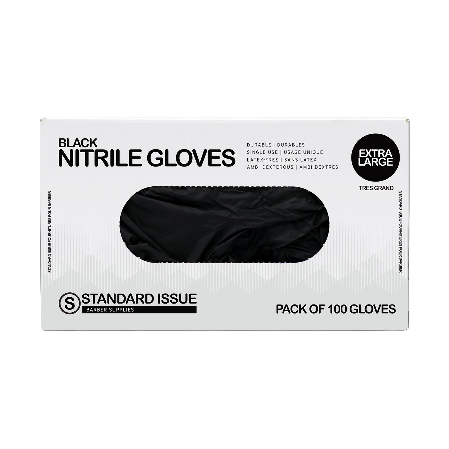 Black Nitrile Gloves
