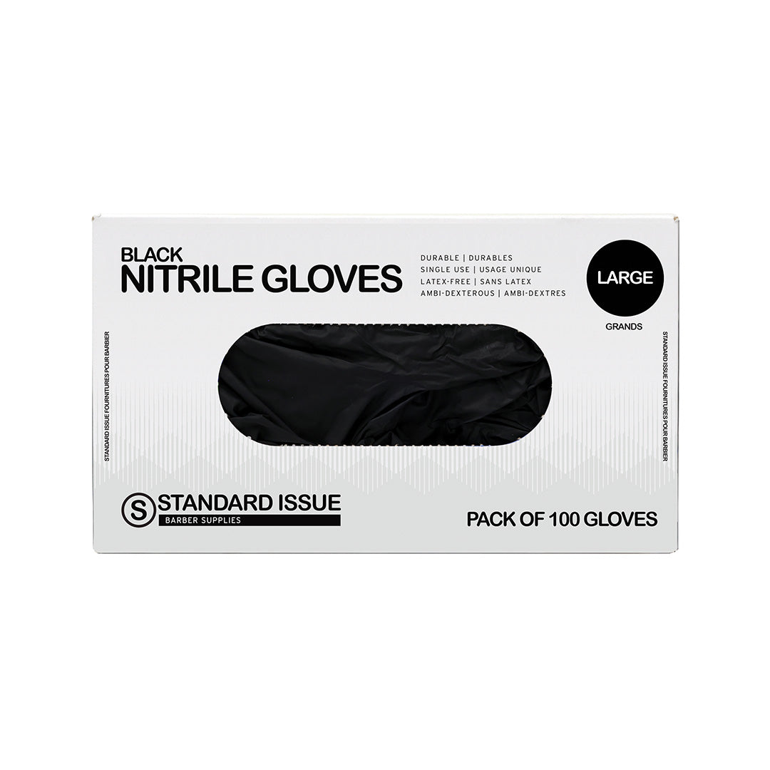 Black Nitrile Gloves