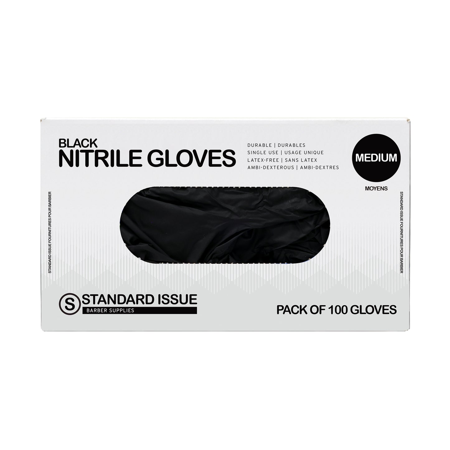 Black Nitrile Gloves